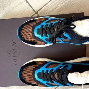 Valentino Garavani panelled sneakers MULTICOLOR